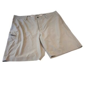 Callaway Golf Mens Opti Stretch Flat Front Walking Shorts 38 Griffin Gray